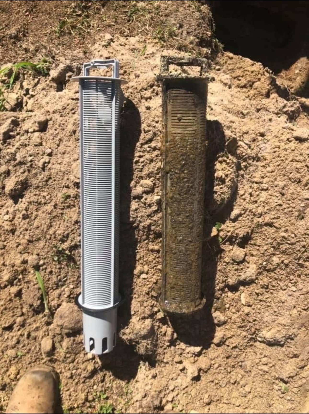 Septic system filter maintenance